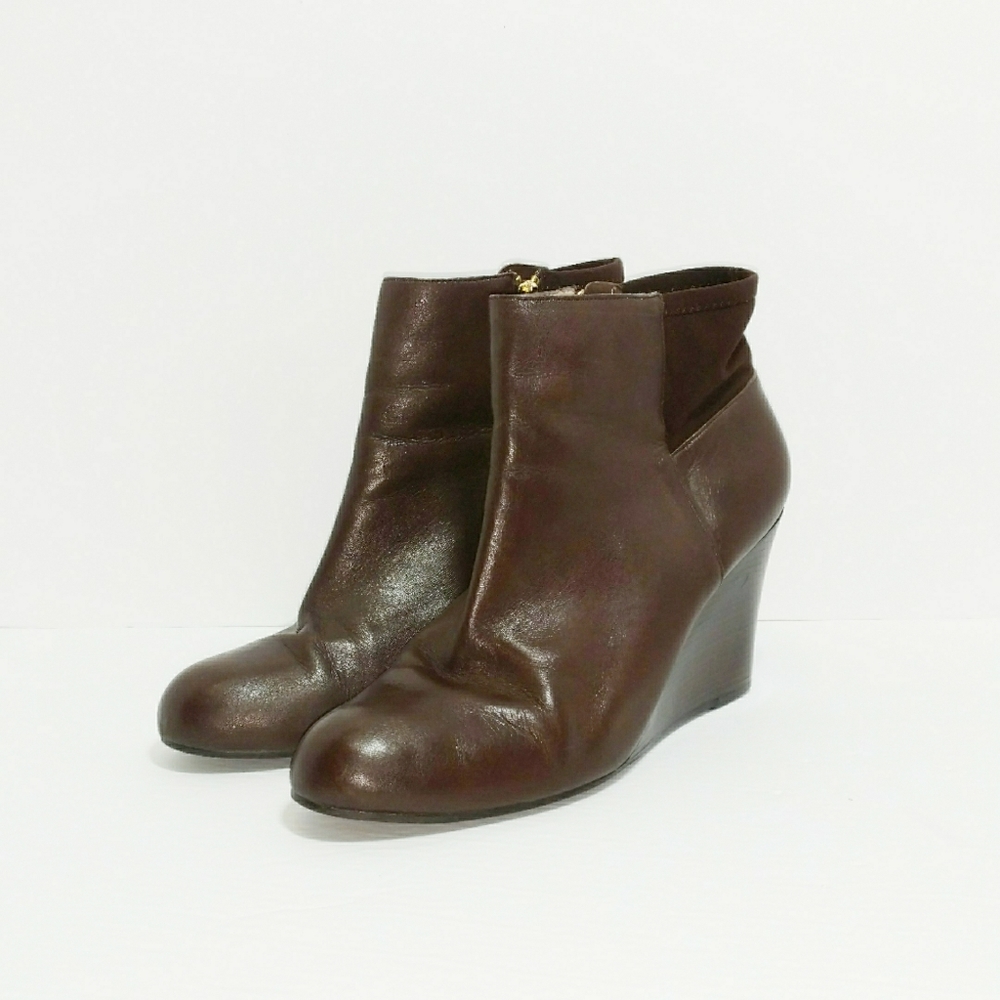 Michael Kors Bromley Wedge Booties